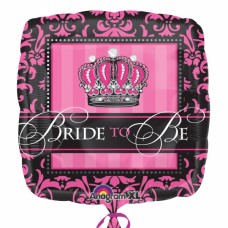 Foil Balloon - Bride to Be Crown