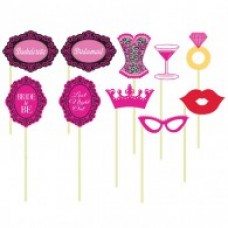 Hens Night Photo Props - 10 Pack Bride to Be Crown