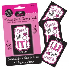 Team Bride Dare to Do it Activity Card Game