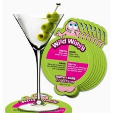Truth or Dare Party Coasters Game Wild Willys