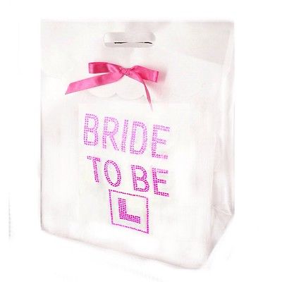 Gift Bag Medium -Bride to Be Diamantes