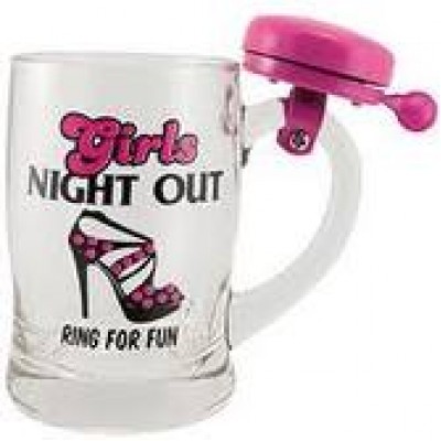 Beer Mug with Bell - Girls Night Out