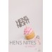 Hens Night Cupcake Toppers 10pack - MIX CORSET AND HIGH HEELS RED AND BLACK
