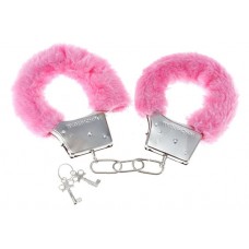 Furry Love Cuffs - Pink