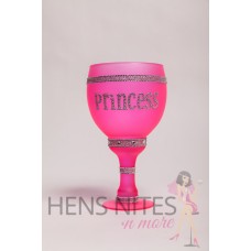 Pimp Glass Goblet - Princess Hot Pink