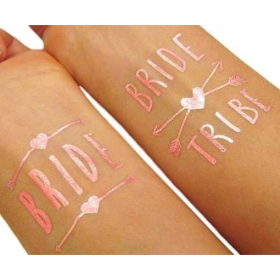 Temporary Tattoo Rose Gold - BRIDE TRIBE