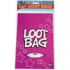 Loot Bags - Hot Pink