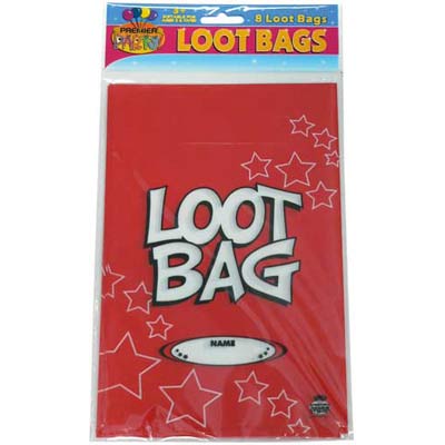 Loot Bags - Red
