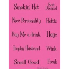 Hens Night Personality Sticker Game