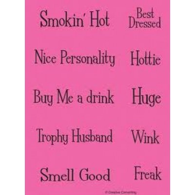 Hens Night Personality Sticker Game