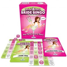 Drink and Dare Bride Bingo Game 