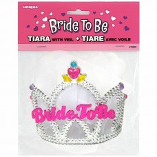 Bride to Be Tiara with Veil 