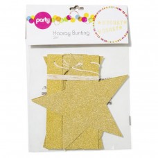 Banner - Glitter Gold Hooray
