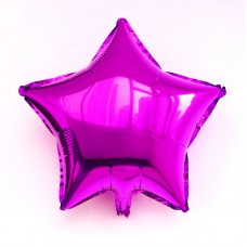 Foil Balloon Star - Hot Pink