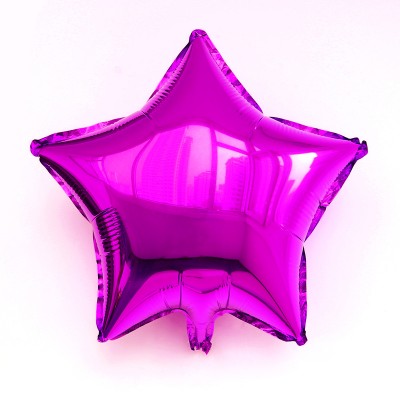 Foil Balloon Star - Hot Pink