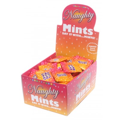 X-Rated Individually Wrapped Mints - NAUGHTY MINTS