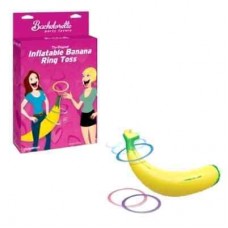 Inflatable Banana Ring Toss Party Game
