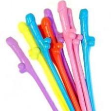 Pecker Straws Single - Multicoloured