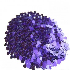 Confetti - Hearts Purple