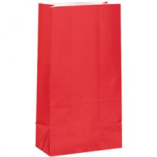 Paper Party Loot Bags - Red