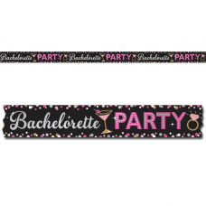Banner - Bachelorette Party Foil Black