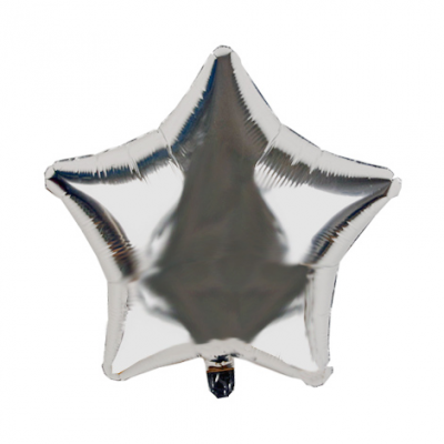 Foil Balloon Star - Silver